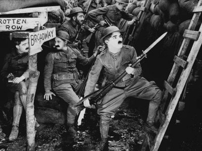 1918 - Charlie Chaplin in Shoulder Arms