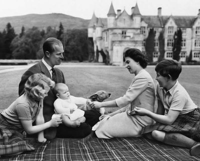 1960 - Queen Elizabeth II and family