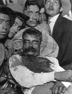 10 April 1919 - Emiliano Zapata in death