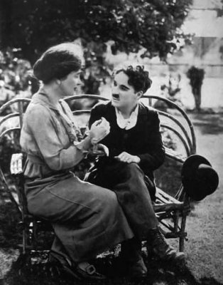 1919 - Helen Keller and Charlie Chaplin
