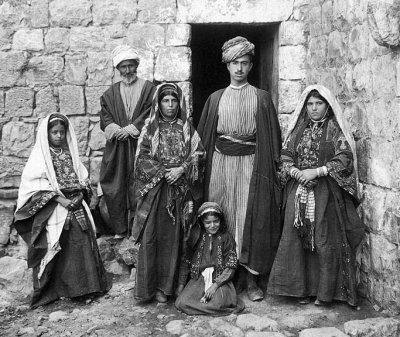 c. 1905 - Palestinian family