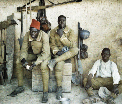 1917 - Senegalese soldiers