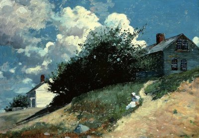 1879 - Houses on a Hill