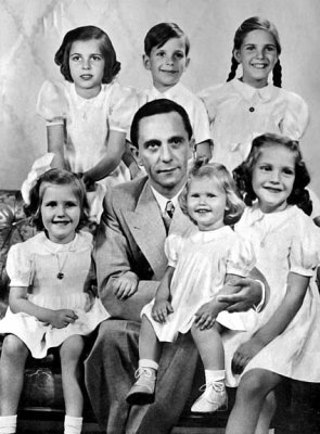 1944 - Joseph Goebbels and his children