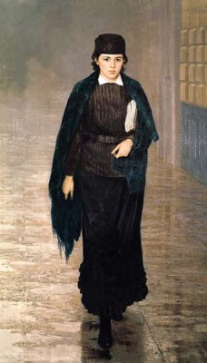 1881 - Student in the rain