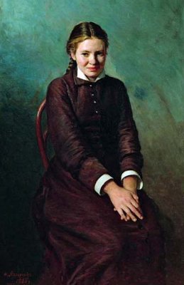 1883 - Student, seated