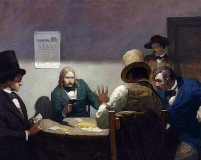 c. 1876 - Wild Bill Hickok at Cards
