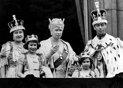 12 June 1937 - King George VI and family