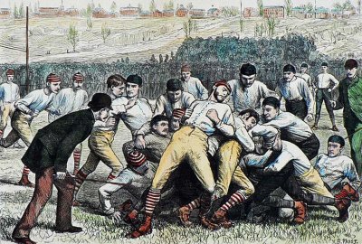 November 17, 1879 - Football Match between Yale and Princeton
