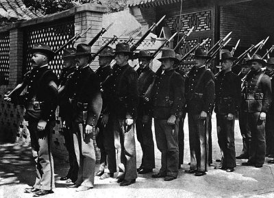 1900 - U.S. marines in Beijing