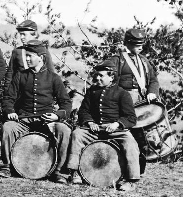 March 1863 - Drummers recruited primarily in New York City
