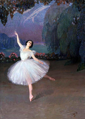 1910 - Tamara Karsavina in Les Sylphides