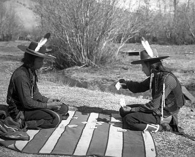 c. 1906 - Flathead tribesmen