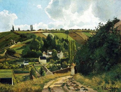1867 - Jalais Hill, Pontoise (suburb of Paris)