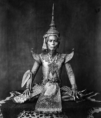 Khon actor as prince