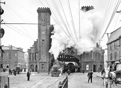  1910 - Boston & Maine Railroad depot