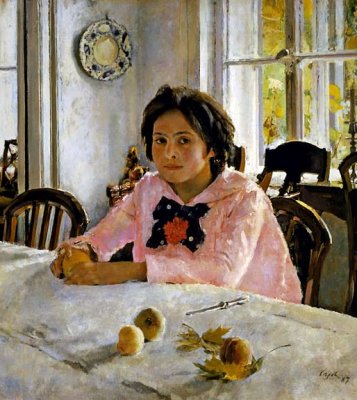 1887 - Girl with Peaches