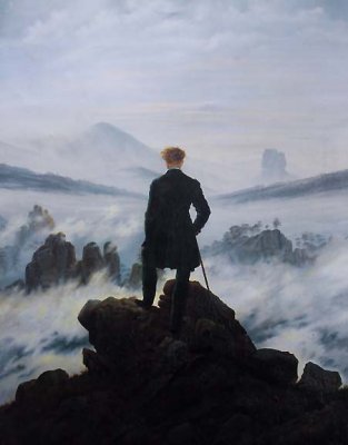 1818 - Wanderer above the Sea of Fog