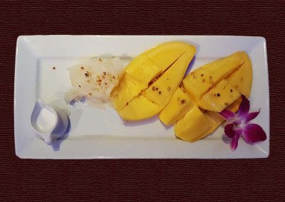 Mango with sticky rice