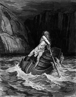 1857 - Charon crossing the River Styx