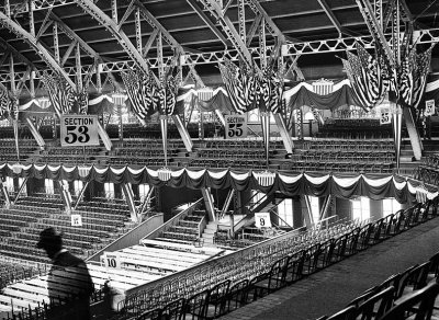 June 1916 - Grandstands at the Chicago Coliseum