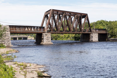Canadian National Railways bridge over the Moira River