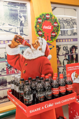 Coca-Cola display at Moosonee Northern Store