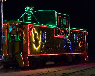 Christmas Train Caboose