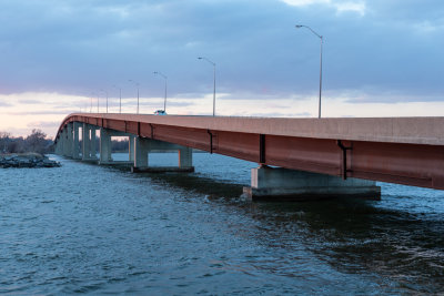 Norris Whitney bridge over the Bay of Quinte