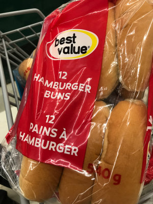 Long hamburger buns 2018 May 5th