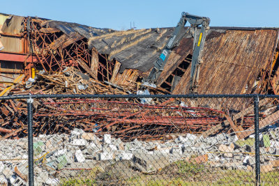 Demolition of Stephens-Adamson plant 2018 October 30