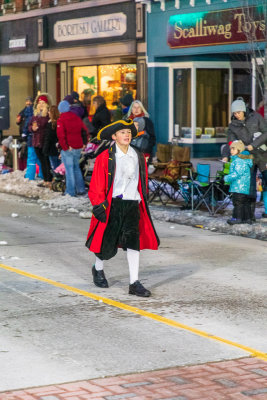 Santa Claus Parade Belleville Ontario 2018 November 18 - Town crier
