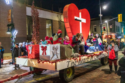 Santa Claus Parade Belleville Ontario 2018 November 18