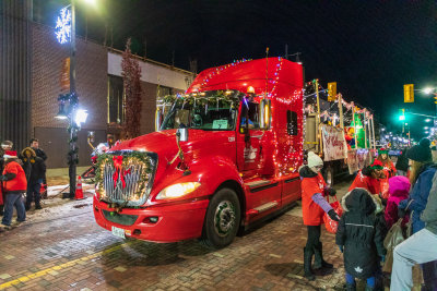 Santa Claus Parade Belleville Ontario 2018 November 18