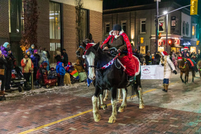 Santa Claus Parade Belleville Ontario 2018 November 18