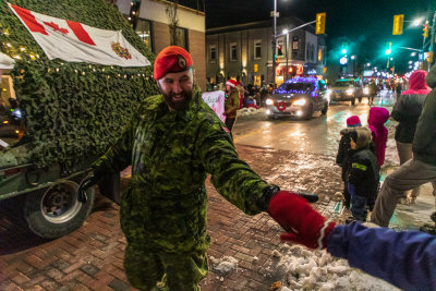 Santa Claus Parade Belleville Ontario 2018 November 18