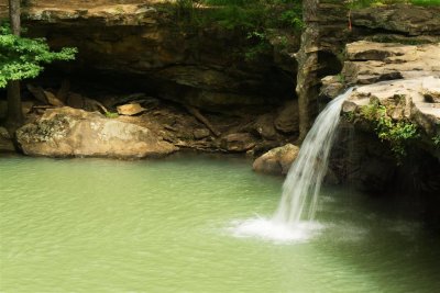 Scenic Shot of Falling Water Waterfalls