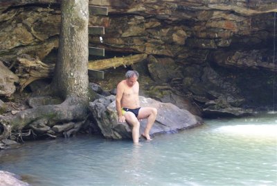 Falling Water Waterfalls, Me Soaking It In