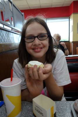 Helen in Hardee's