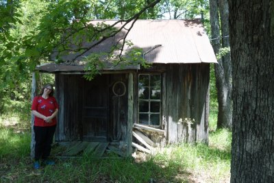 Old Shack Shot, With Wife