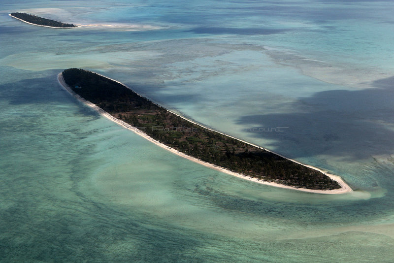 Ile Rodrigues - Photos prises pendant notre vol de Maurice  Rodrigues