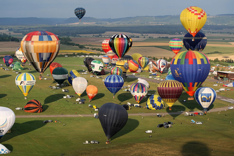 Mondial Air Ballons 2017  Mon vol du samedi matin