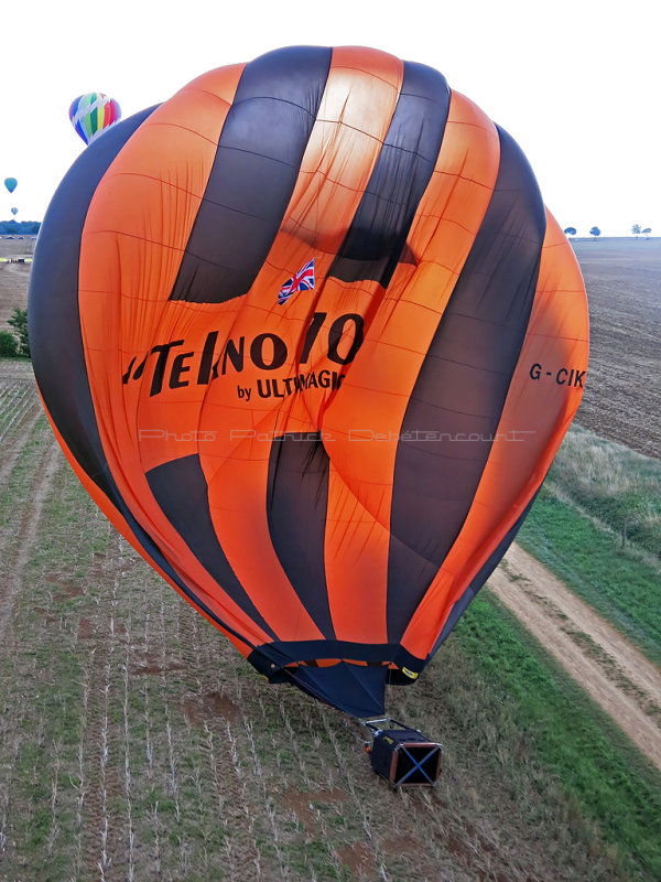 Mondial Air Ballons 2017  Vol de Christine du mercredi soir