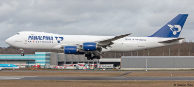 Boeing 747-87UF Atlas Air N850GT Panalpina