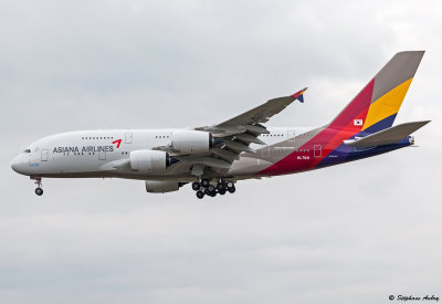 HL7641 Airbus A380-841 Asiana Airlines