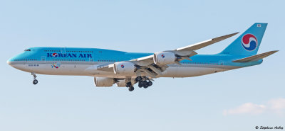 Boeing 747-8B5 Korean Air Lines HL7631