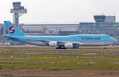 Boeing 747-8B5 Korean Air Lines HL7638