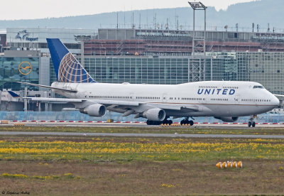 United Airlines N175UA, FRA, 28/29.04.17