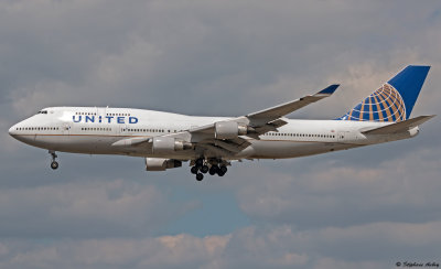 United Airlines N117UA, FRA, 29/30.04.17