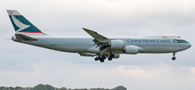 Boeing 747-867F Cathay Pacific Cargo B-LJJ